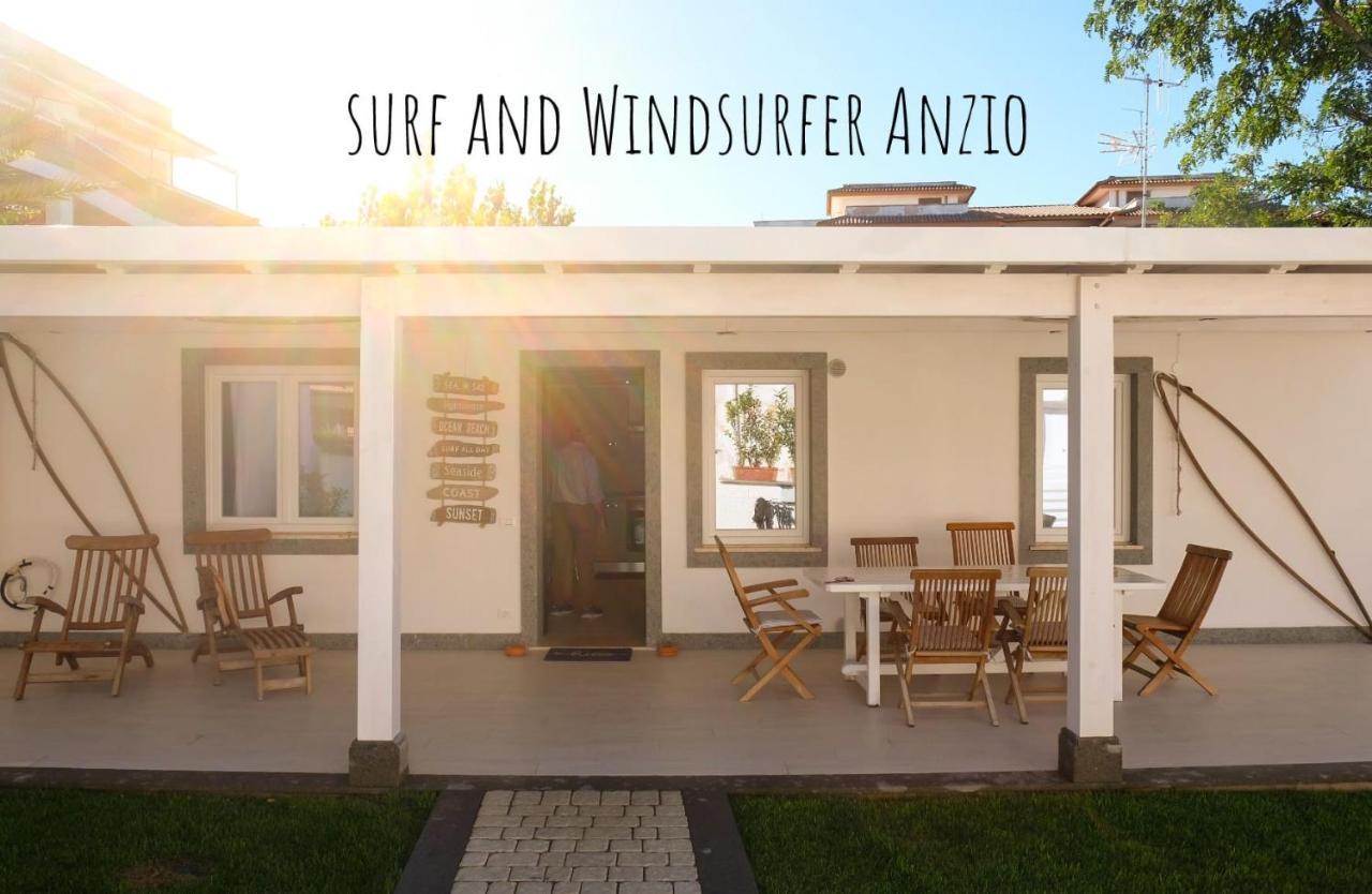Surf And Windsurfer House Anzio Leilighet Eksteriør bilde