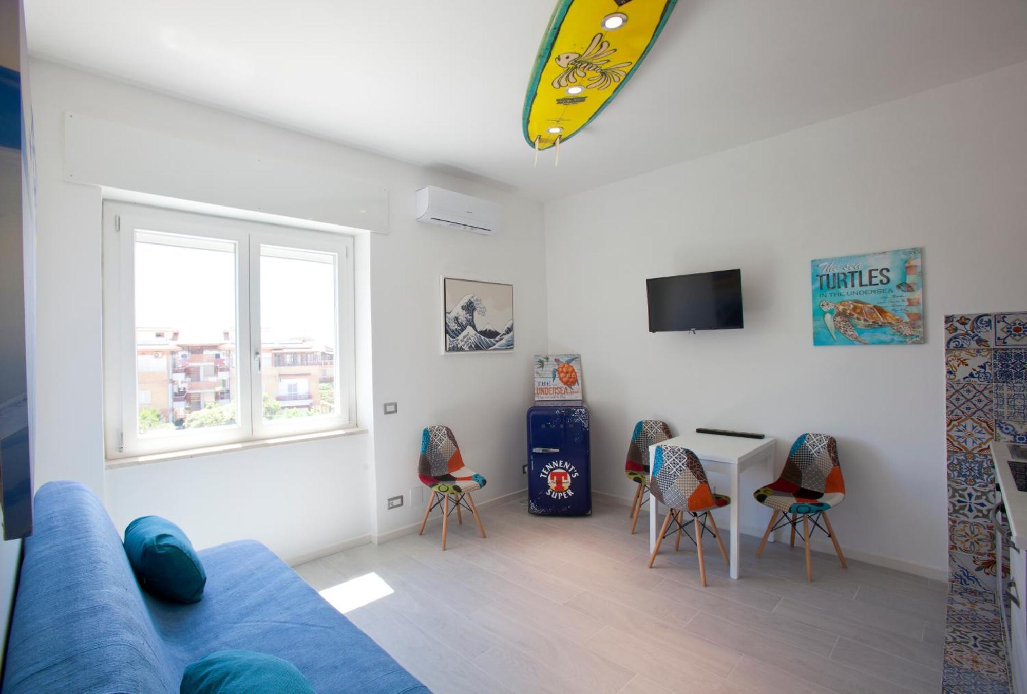 Surf And Windsurfer House Anzio Leilighet Eksteriør bilde
